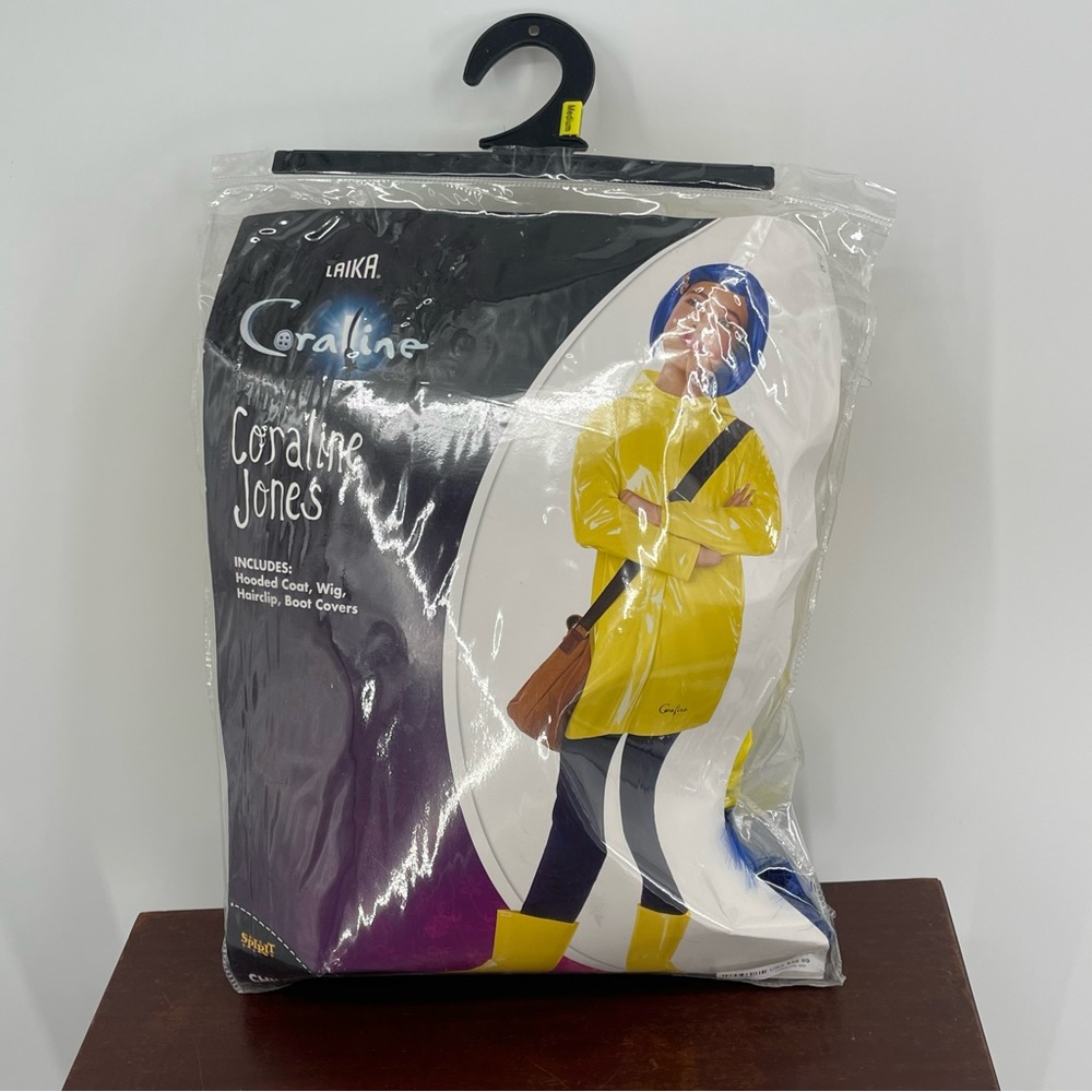 Kids coraline costume Halloween size 8-10 medium